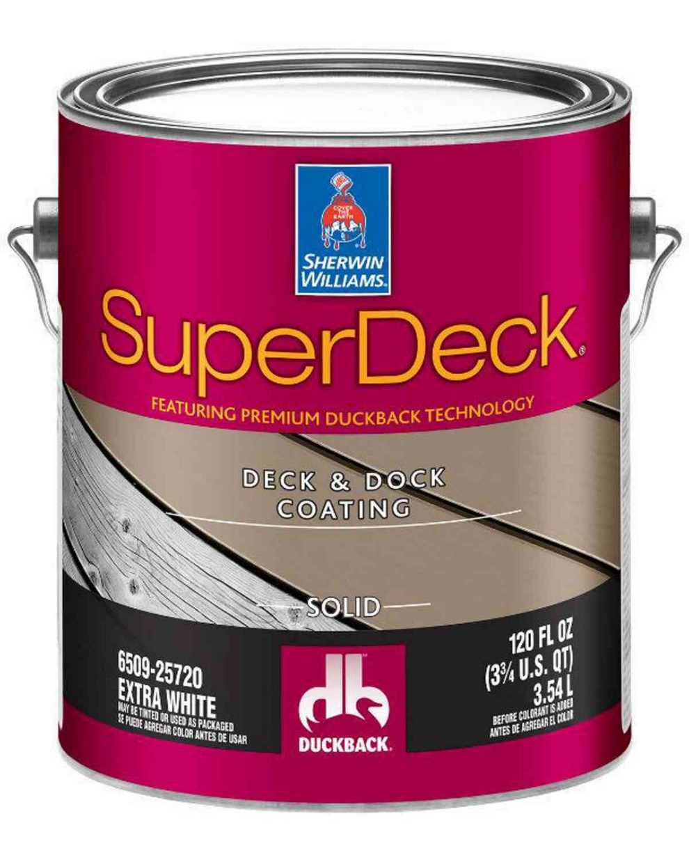 SuperDeck Exterior Deck & Dock Elastomeric Coating, фарба для підлог акрилова